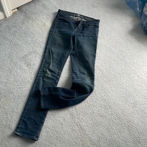 24 inches 7 for all mankind denim Roxanne style skinny jeans